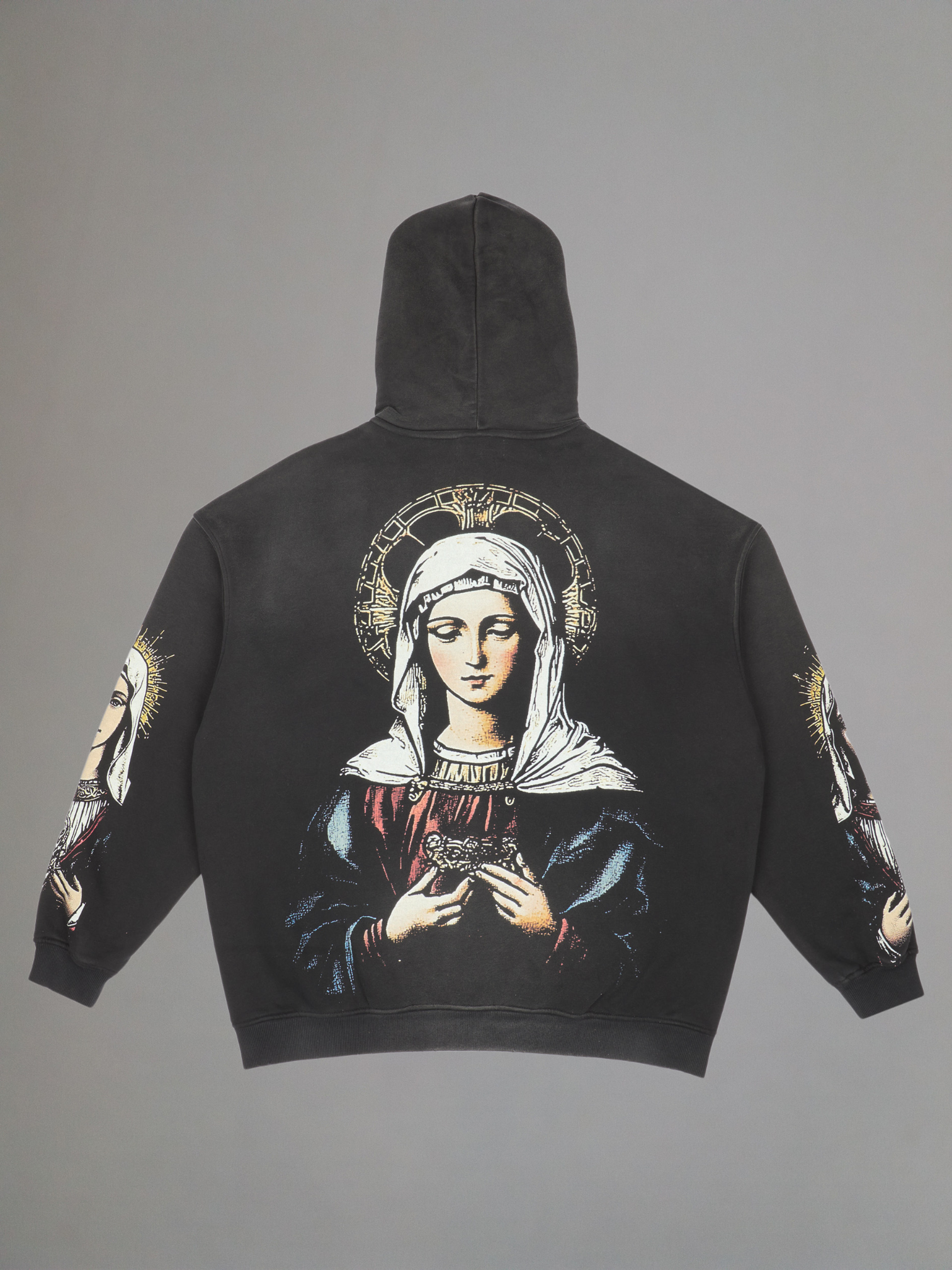 EXCLUSIVE CLUB VIRGEN MARY ZIP UP HOODIE
