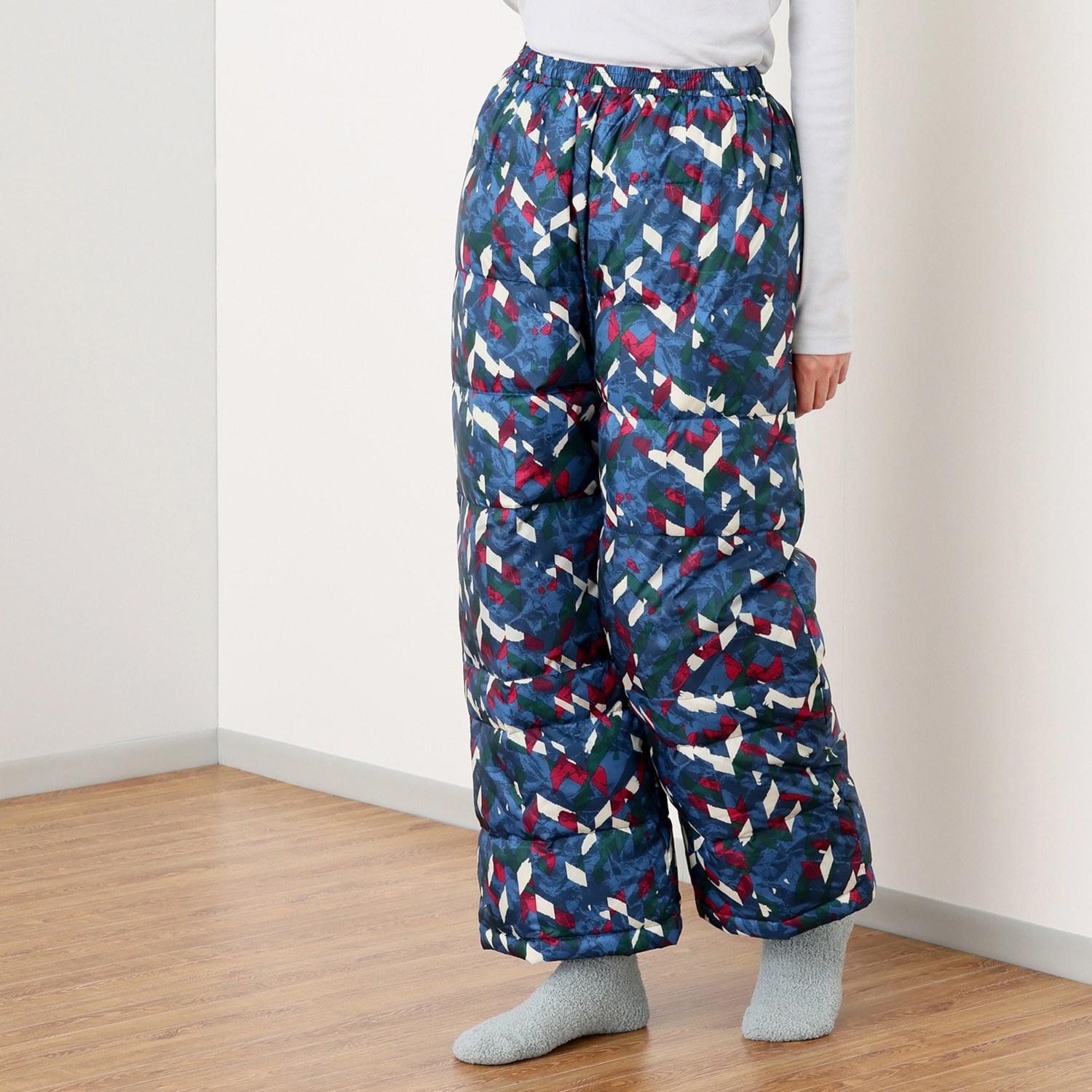 モリリン 軽くてあったか ホワイトダックダウン 羽毛パンツ- ショップ