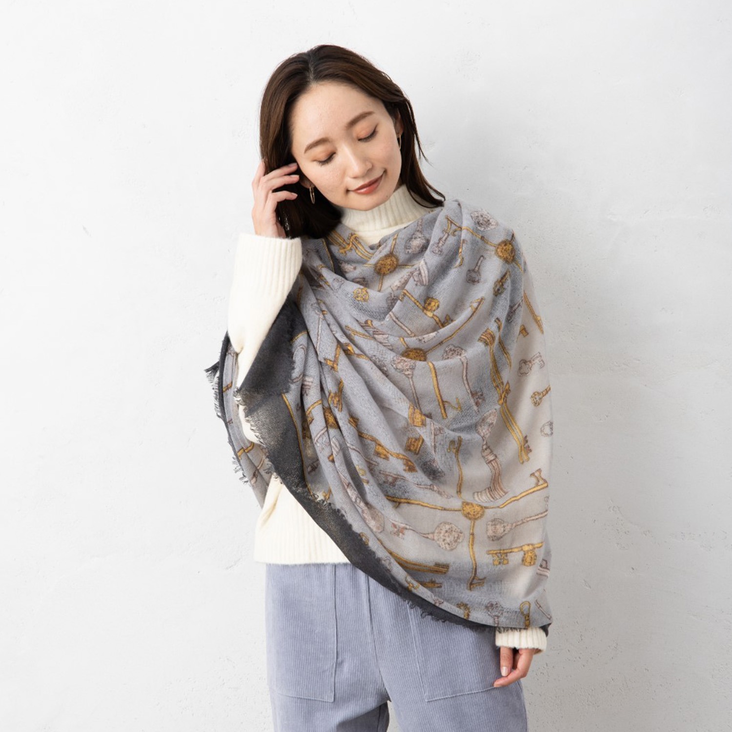 ティエドゥール 内モンゴル産 アルバスカシミヤ100％ ふんわり