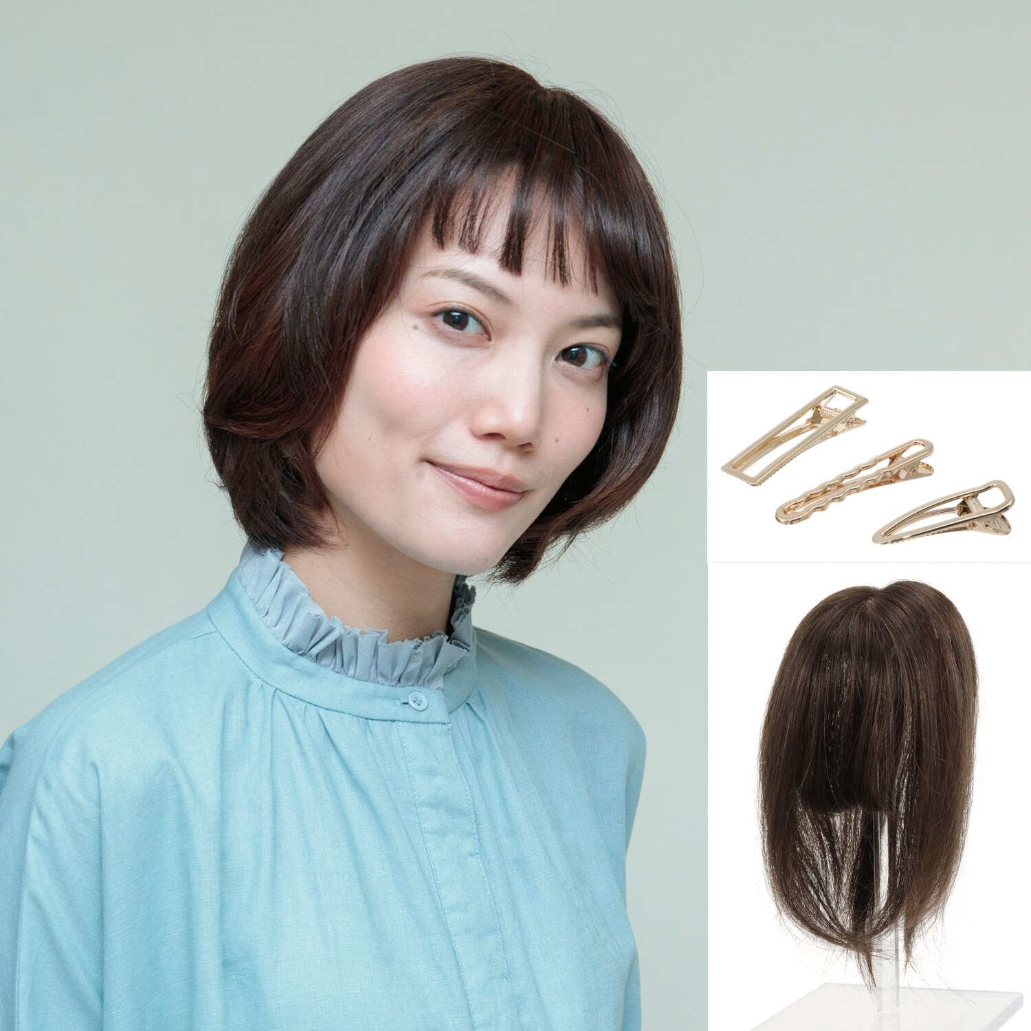 ギンカウィンカ ドレスドヘアー ショートスタイル前髪あり トリプル