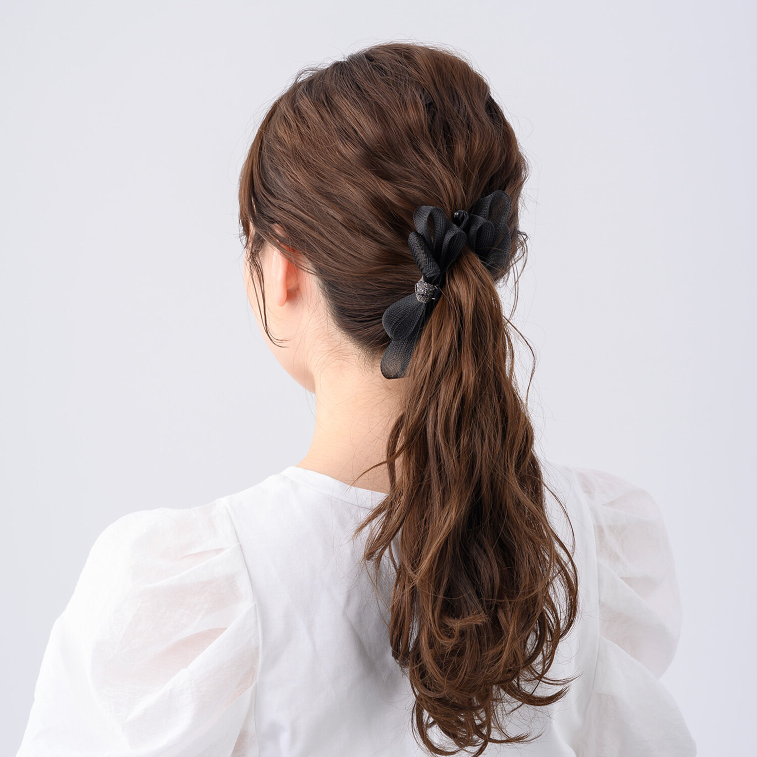 コンプレックス ビズ チュールリボン バナナクリップ- ショップチャンネル