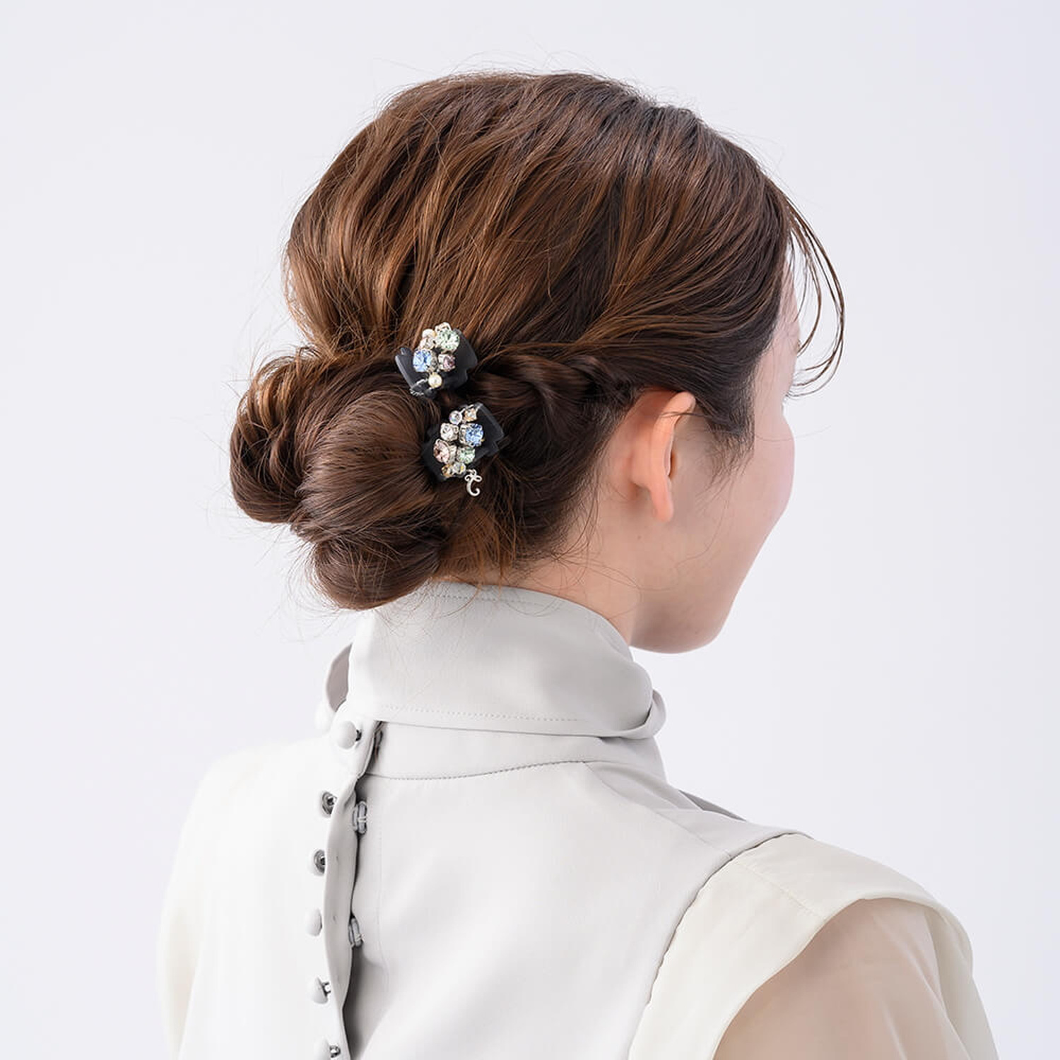 コンプレックス ビズ コレクテッド クリスタルガラス デザートクリップ