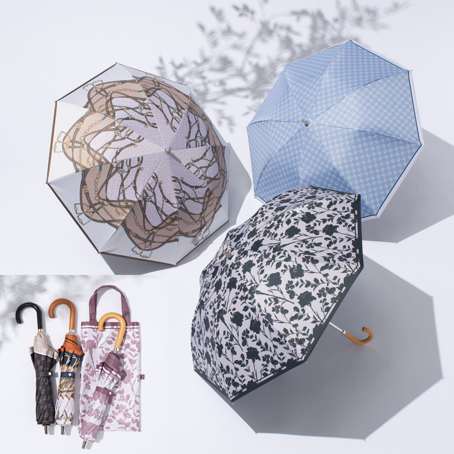 ミラ・ショーン 楽折 晴雨兼用傘- ショップチャンネル