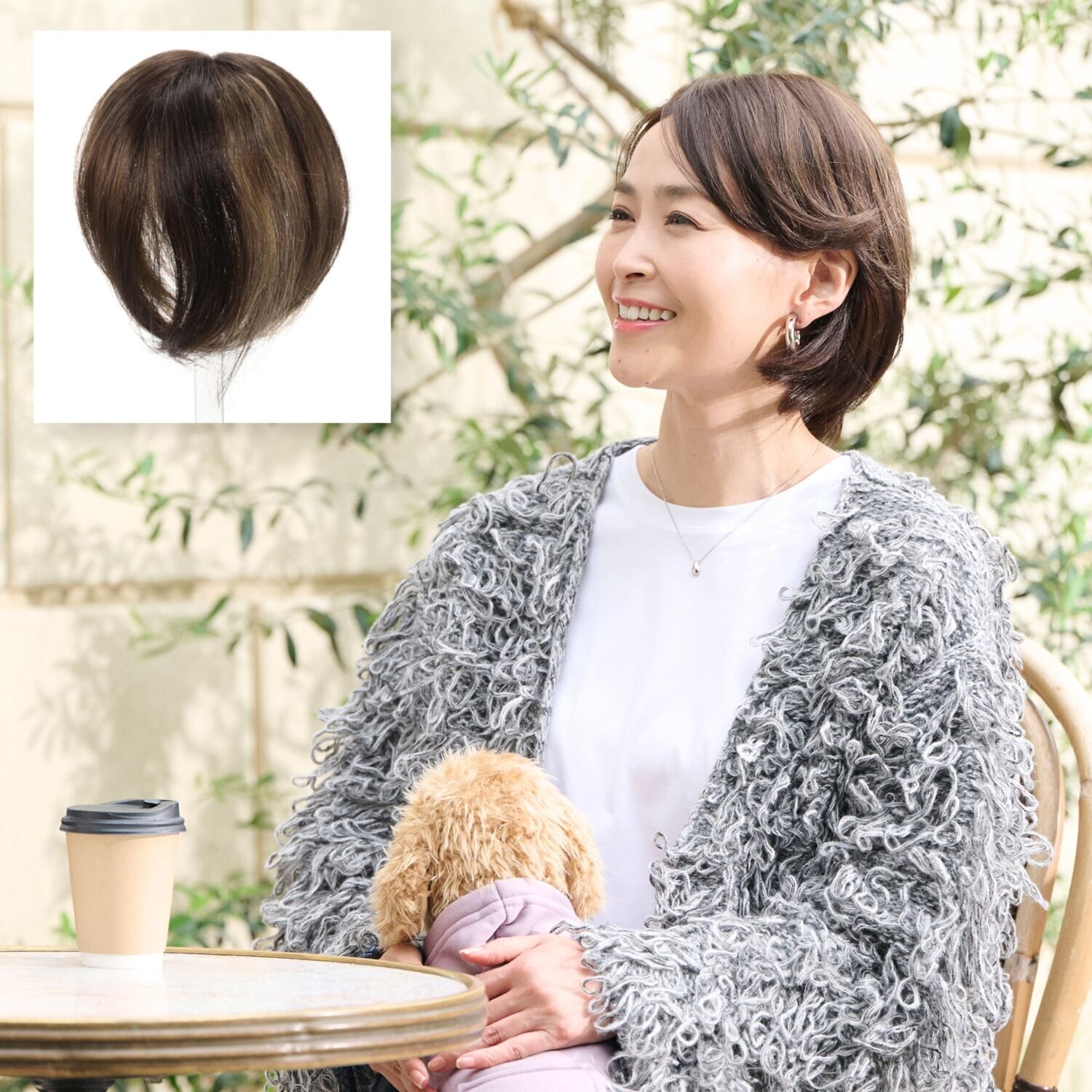 アートネイチャー JO オールハンドメイドで 本物のような頭皮と