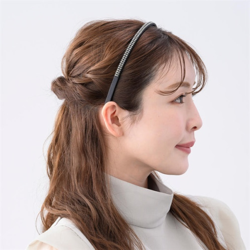 コンプレックス・ビズ クリスタルメッシュ ヘアバンド- ショップチャンネル
