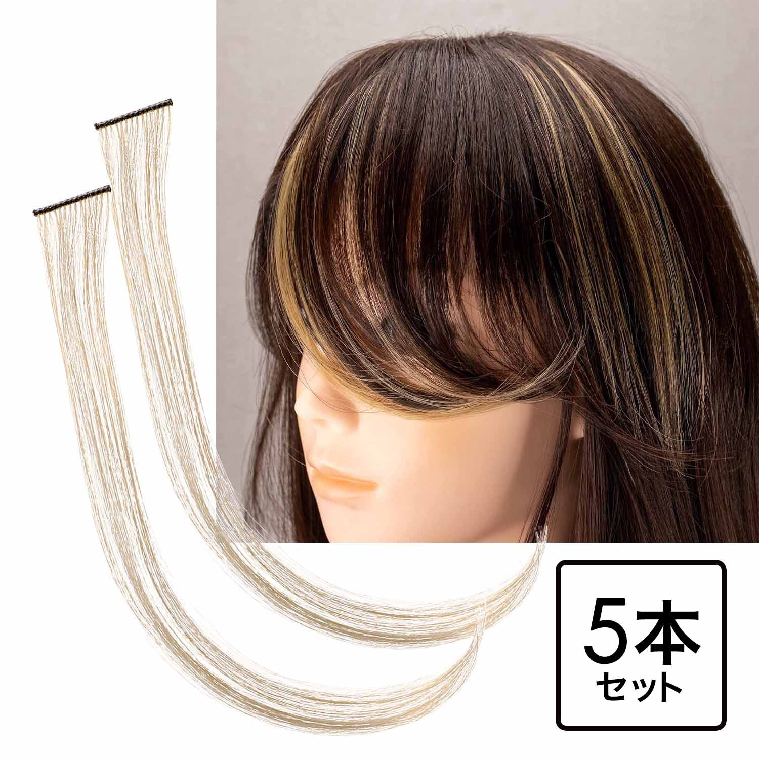 ぺスカ ビューティーサロン発 ポイントウィッグ “チャチャ”専用