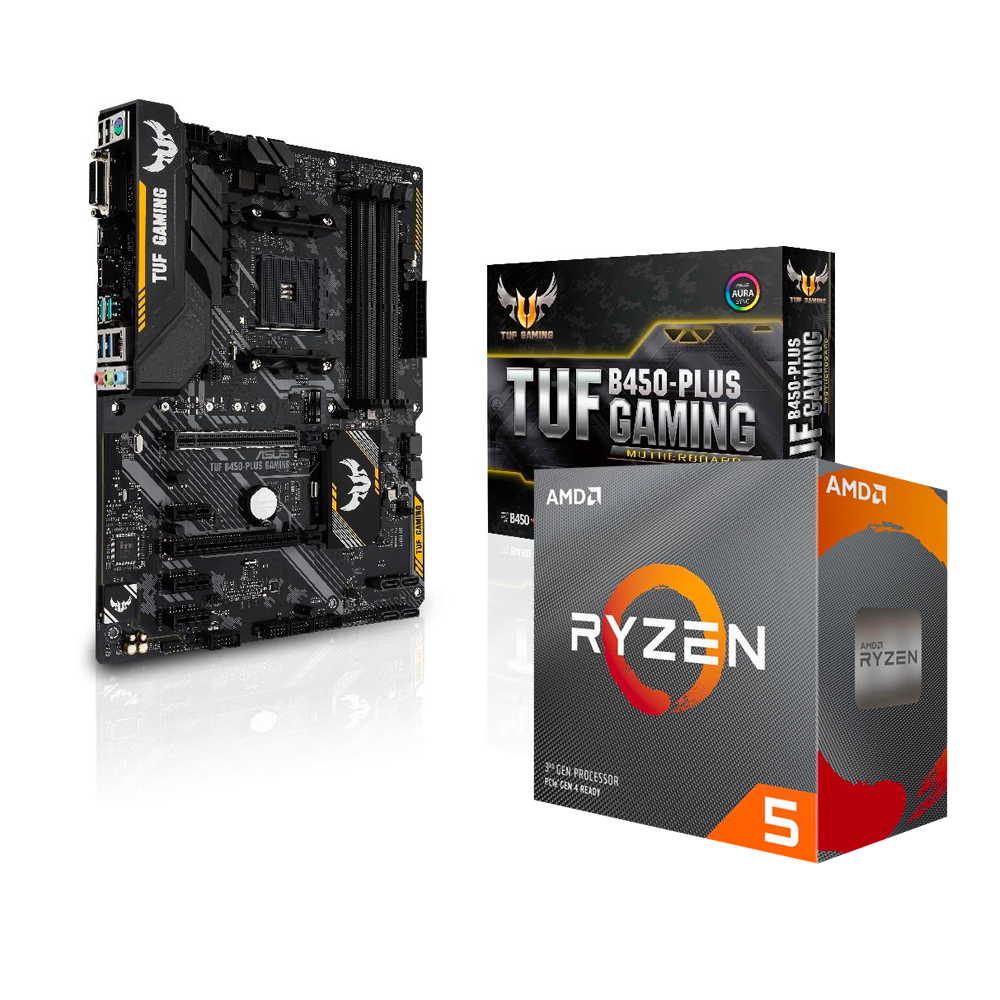 AMD RYZEN5 3600 + ASUS B450-PLUSセット TUF B450-PLUS GAMING