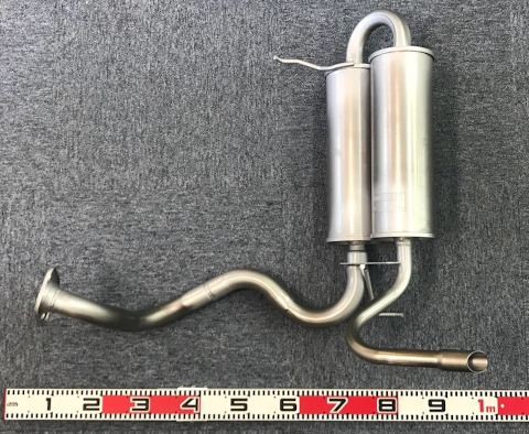 純正タイプ リヤマフラー MHD-7046SUS（ホンダ，バモス，バモスホビオ