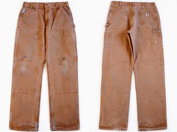 USA製 carharttカーハート 125周年 ダック地 ダブルニー ペインター