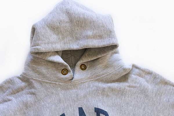 70s USA製 Championチャンピオン 単色タグ CLARK 染み込みプリント