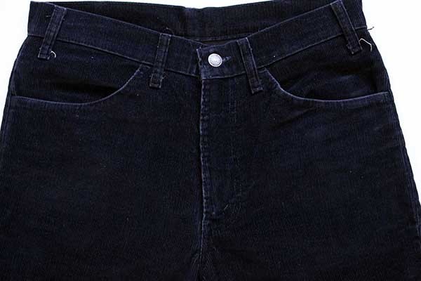 80s Levi'sリーバイス 519-1558 コーデュロイパンツ 黒 w32