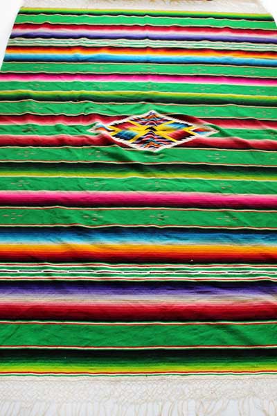 ビンテージ メキシカン ラグ サラペ 大判 - Sixpacjoe Web Shop