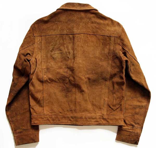 70s Levi'sリーバイス スエード レザージャケット 茶 - Sixpacjoe Web Shop