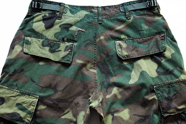60s 米軍 U.S.ARMY ERDL グリーンリーフカモ ジャングルファティーグ