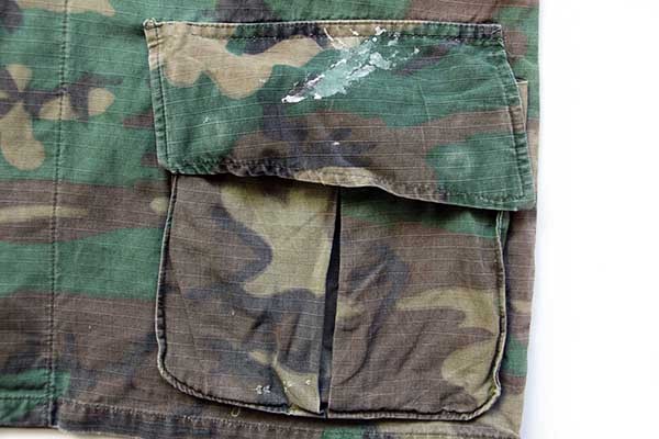 60s 米軍 USMC ERDL ブラウンリーフカモ ジャングルファティーグ