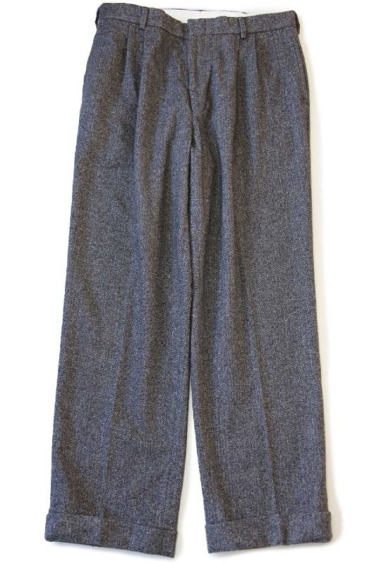 90s ポルトガル製 ポロ ラルフローレン ツータック スラックス