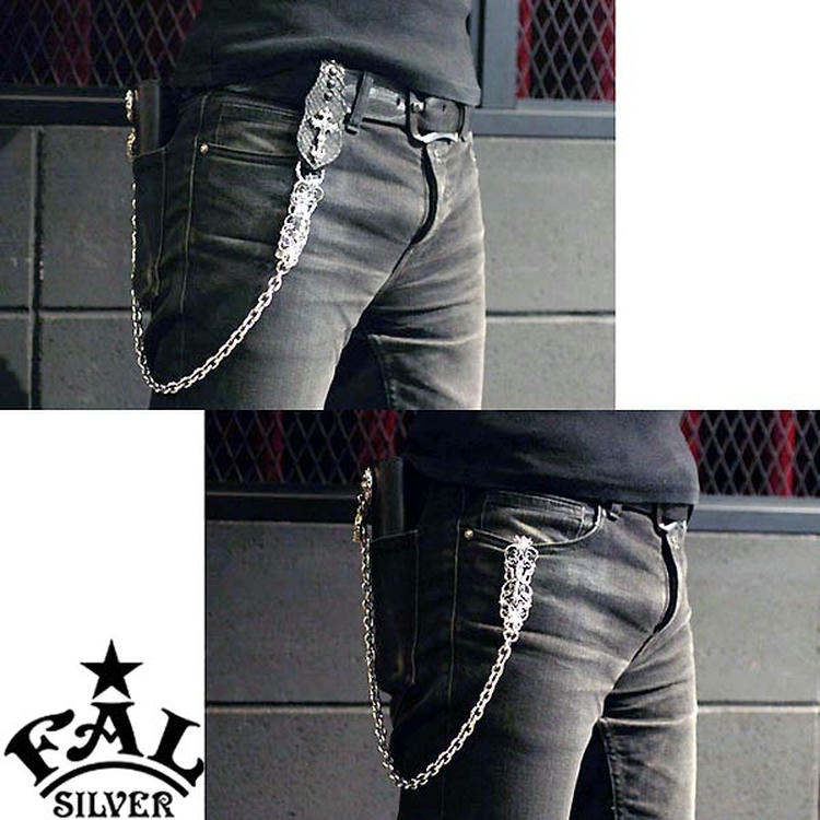 F.A.L FAL(エフエーエル) バーデンオブシン シルバー ウォレット