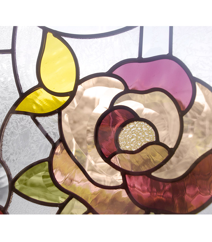 即納 既製品 本ステンドグラス SH-A48 – ステンドグラス 窓の販売