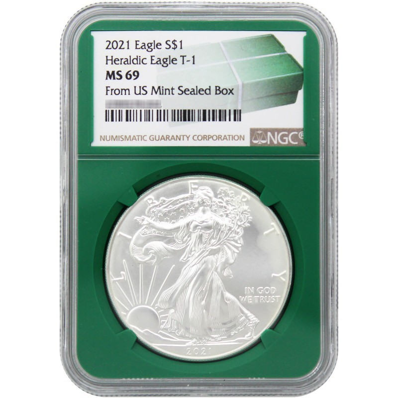 2021 Type 1 SAE MS69 NGC | SilverTowne