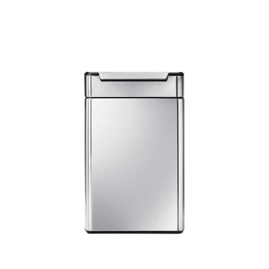 48L Dual Compartment Rectangular Touch-Bar Can - Simplehuman
