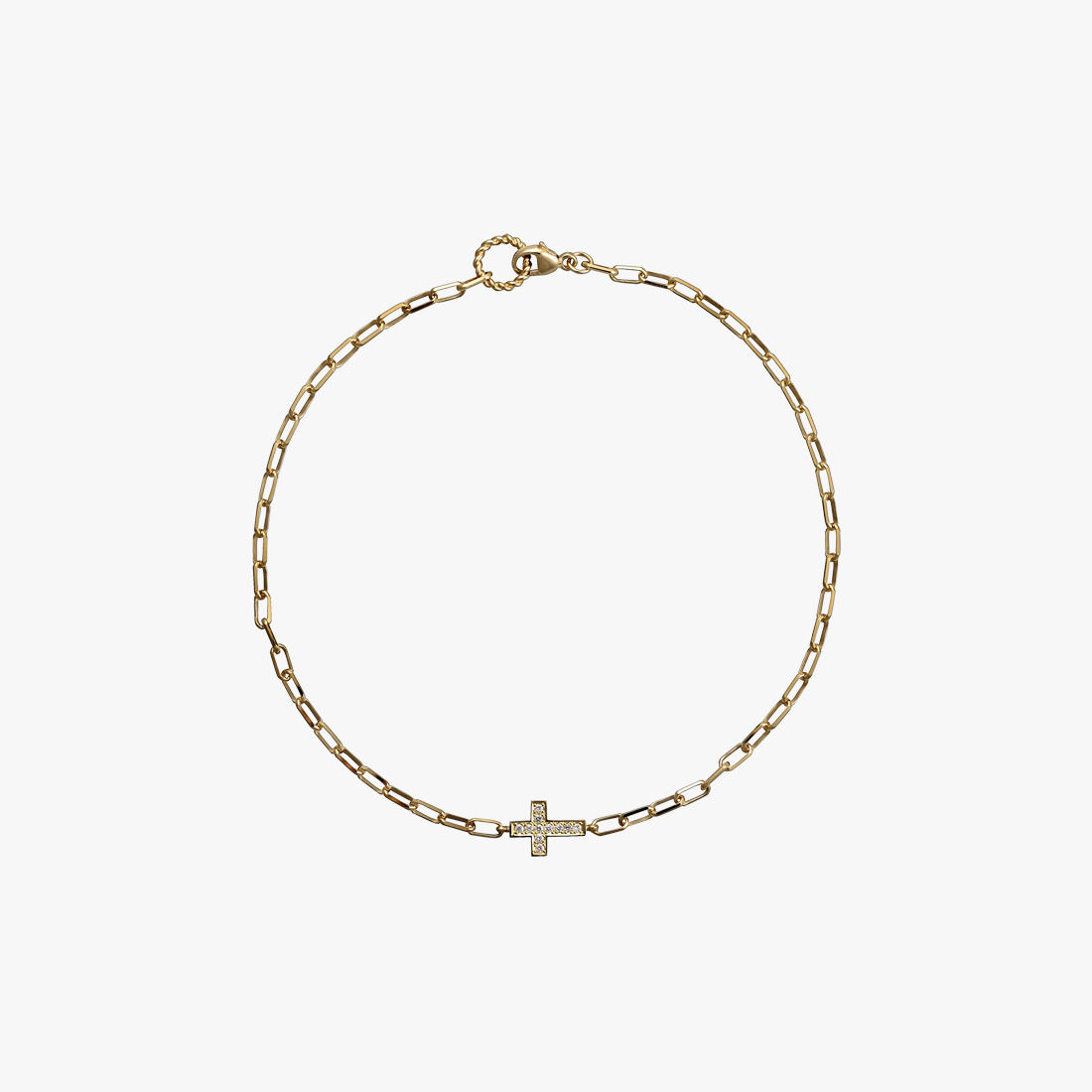 DIAMOND CROSS ANKLET(5ZU0033)｜SJX公式ONLINE STORE