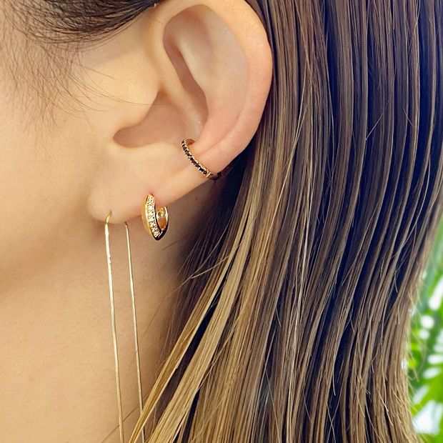 SJX W】BLACK DIAMOND EAR CUFF(S)(6ZE5003)｜SJX公式ONLINE STORE