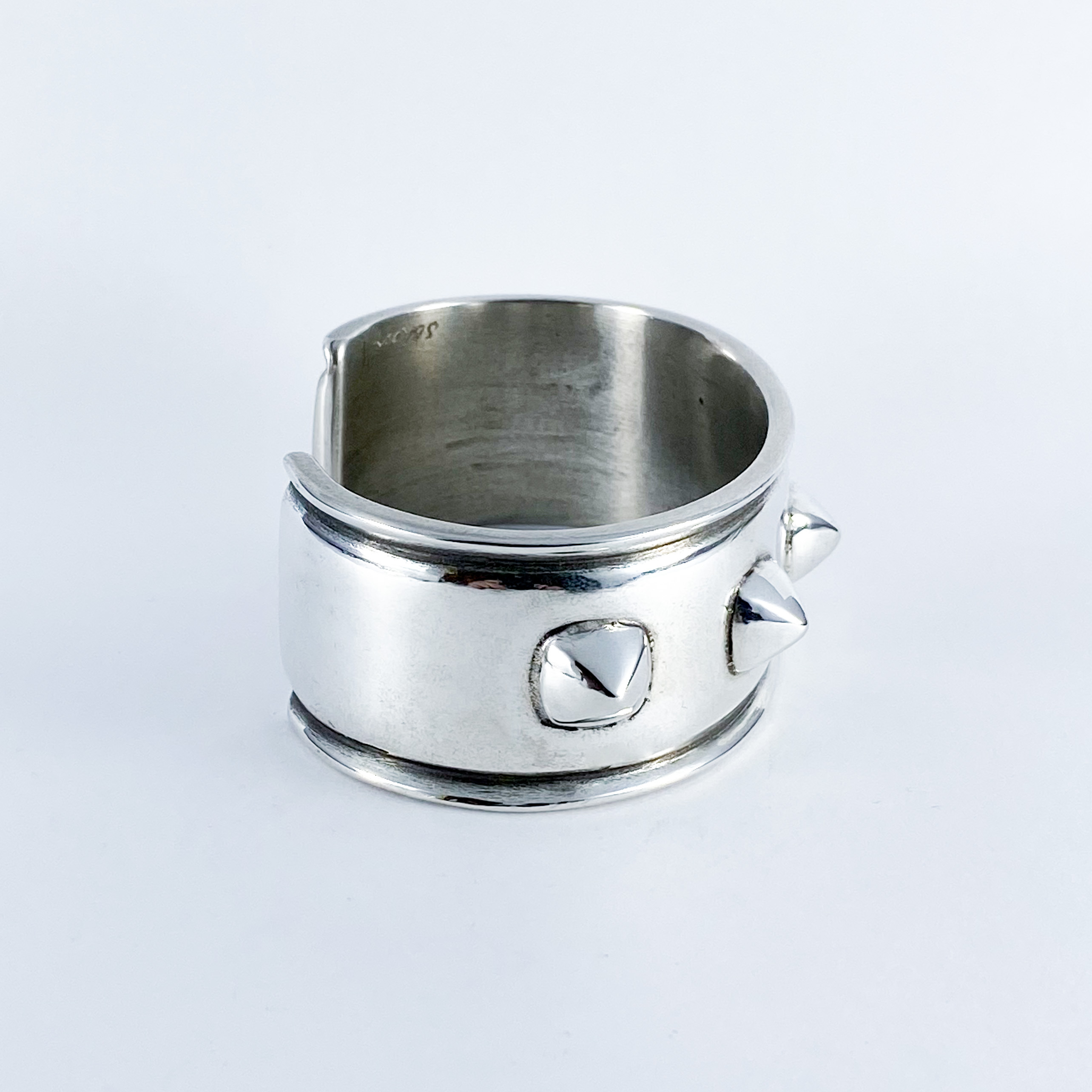 スタッズバングル | ターコイズ・メンズシルバーアクセサリー通販