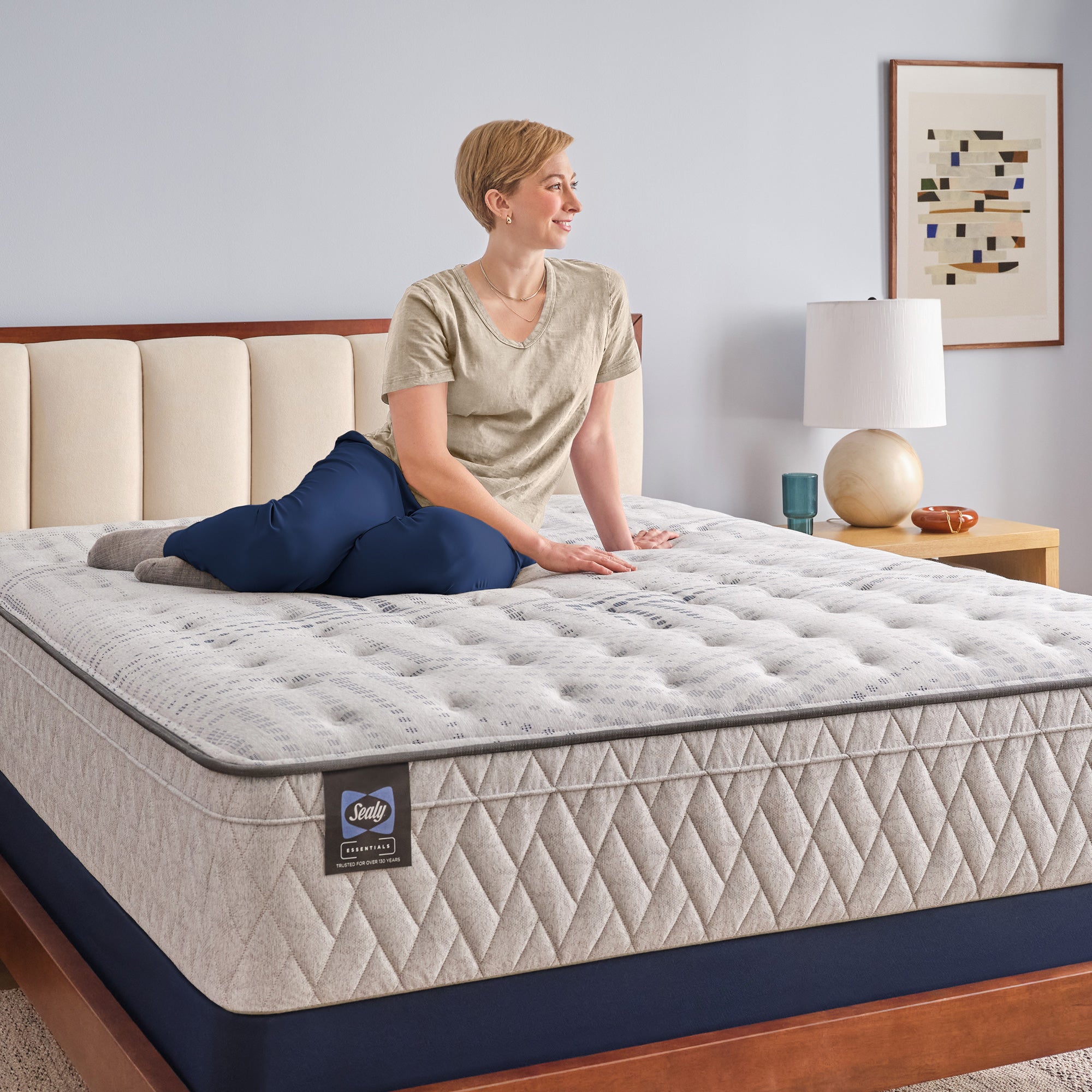 Sealy Winter Green II Medium Mattress – Slumberland
