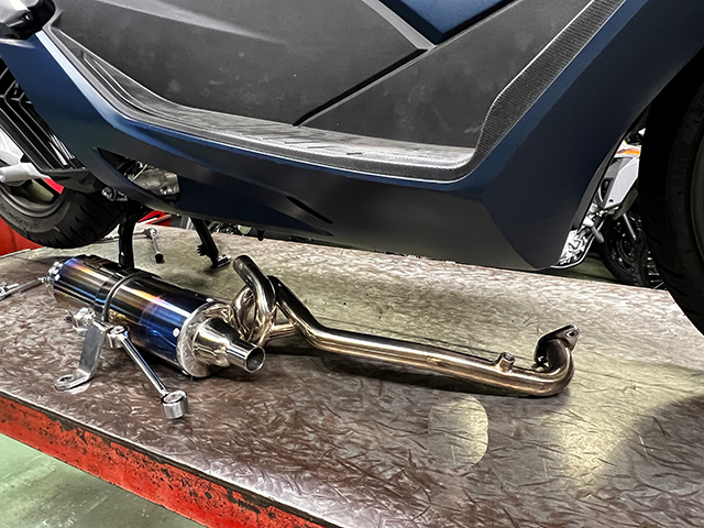 23~PCX125（8BJ-JK05）PURE SPORT ”S” ステンレス ※只今製作にお時間が