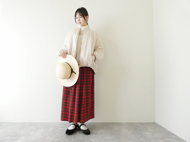 mao made(マオメイド) ノーカラーバルーンシルエットのブルゾン(551309