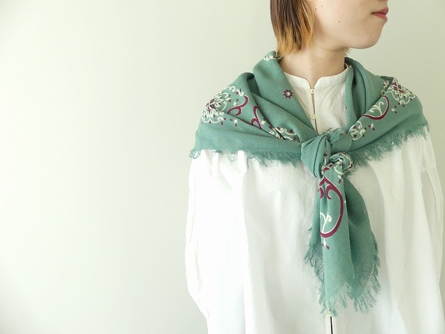 KAPITAL(キャピタル) 麻レーヨン フリンジストール ハバナナジャ(EK