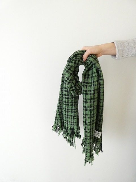 R&D.M.Co-(オールドマンズテーラー) CHECK MUFFLER(OLD7849) | SPACE MOO