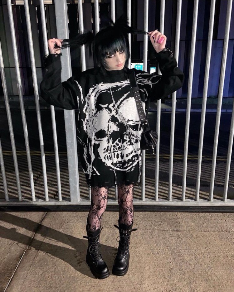 RUINED RELIC KNIT SWEATER/ニットトップス【KILL STAR】 | Spider