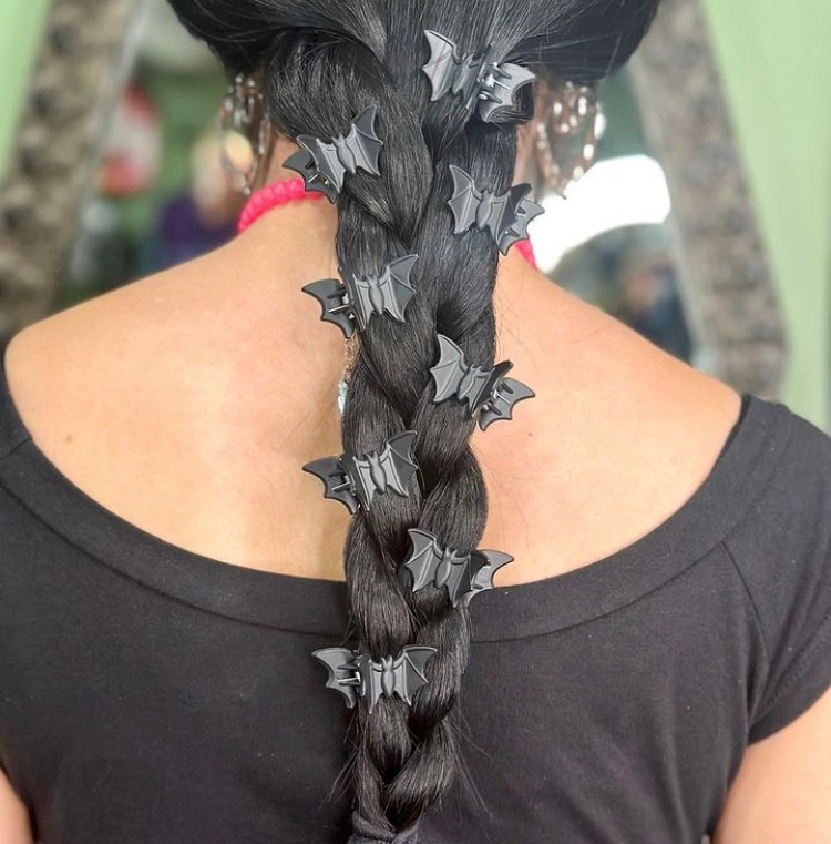 BAT MINI CLAW CLIP SET / ヘアクリップ【KREEPSVILLE 666】 | Spider