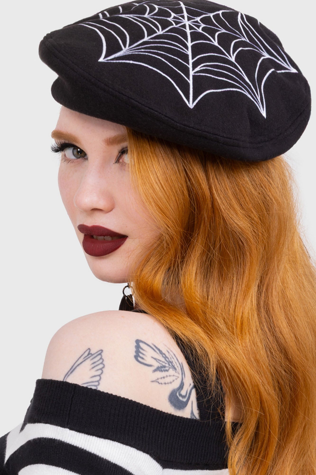 Black Widow Beret Hat / ベレー帽【KILL STAR】 | Spider Rock Web