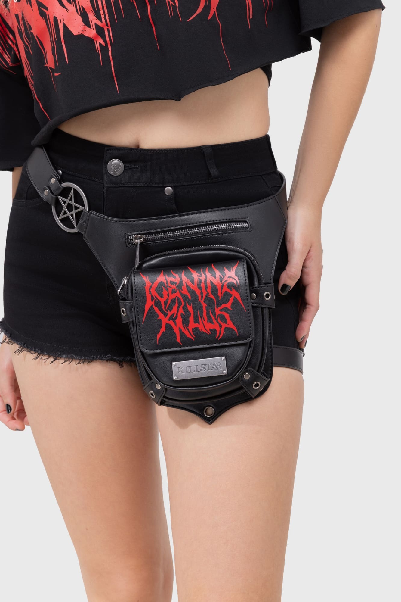 Psychos Only Waist Bag / ボディバッグ【KILL STAR x ICE NINE KILLS