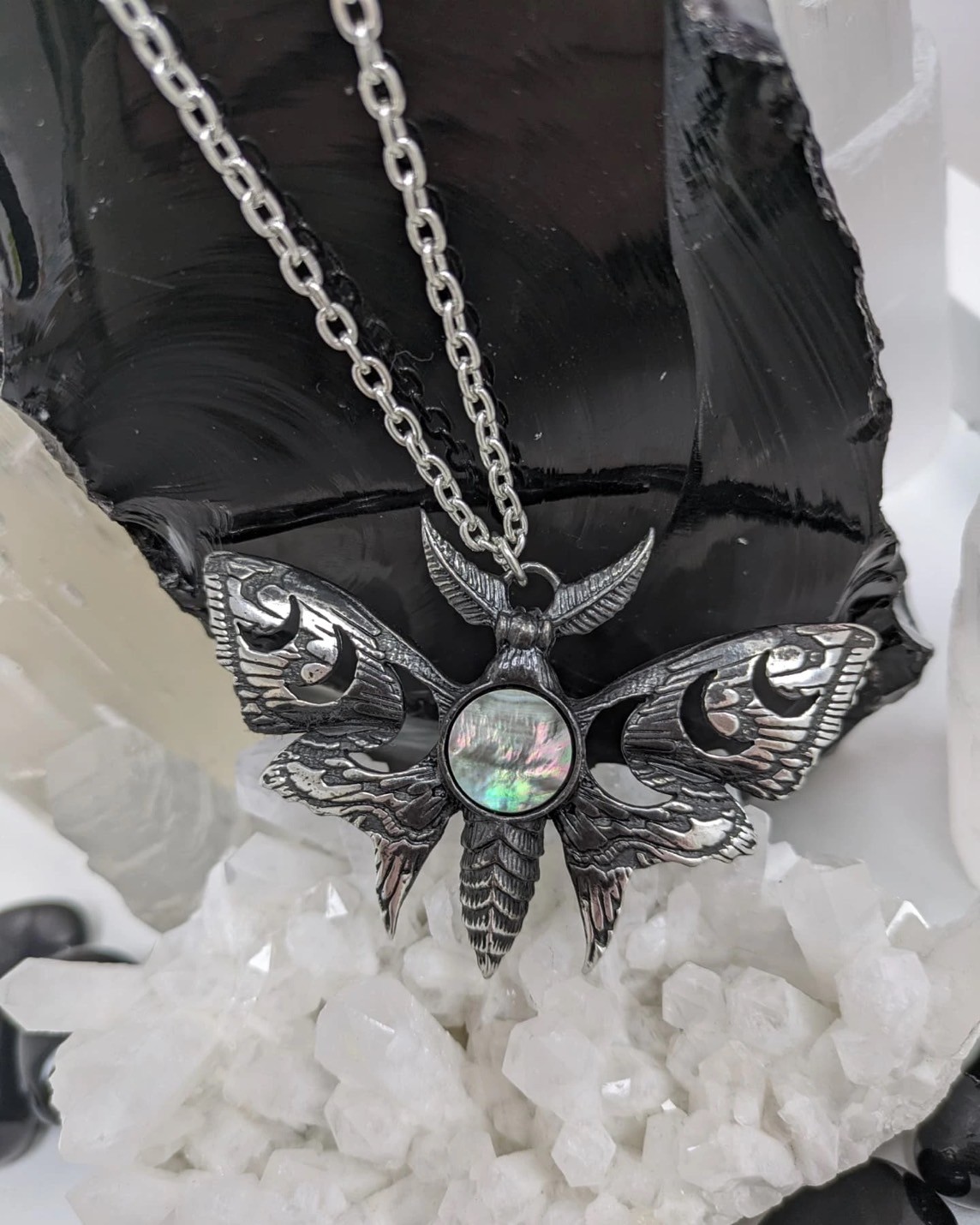 Lunar Moth / ネックレス【Alchemy Gothic】 | Spider Rock Web