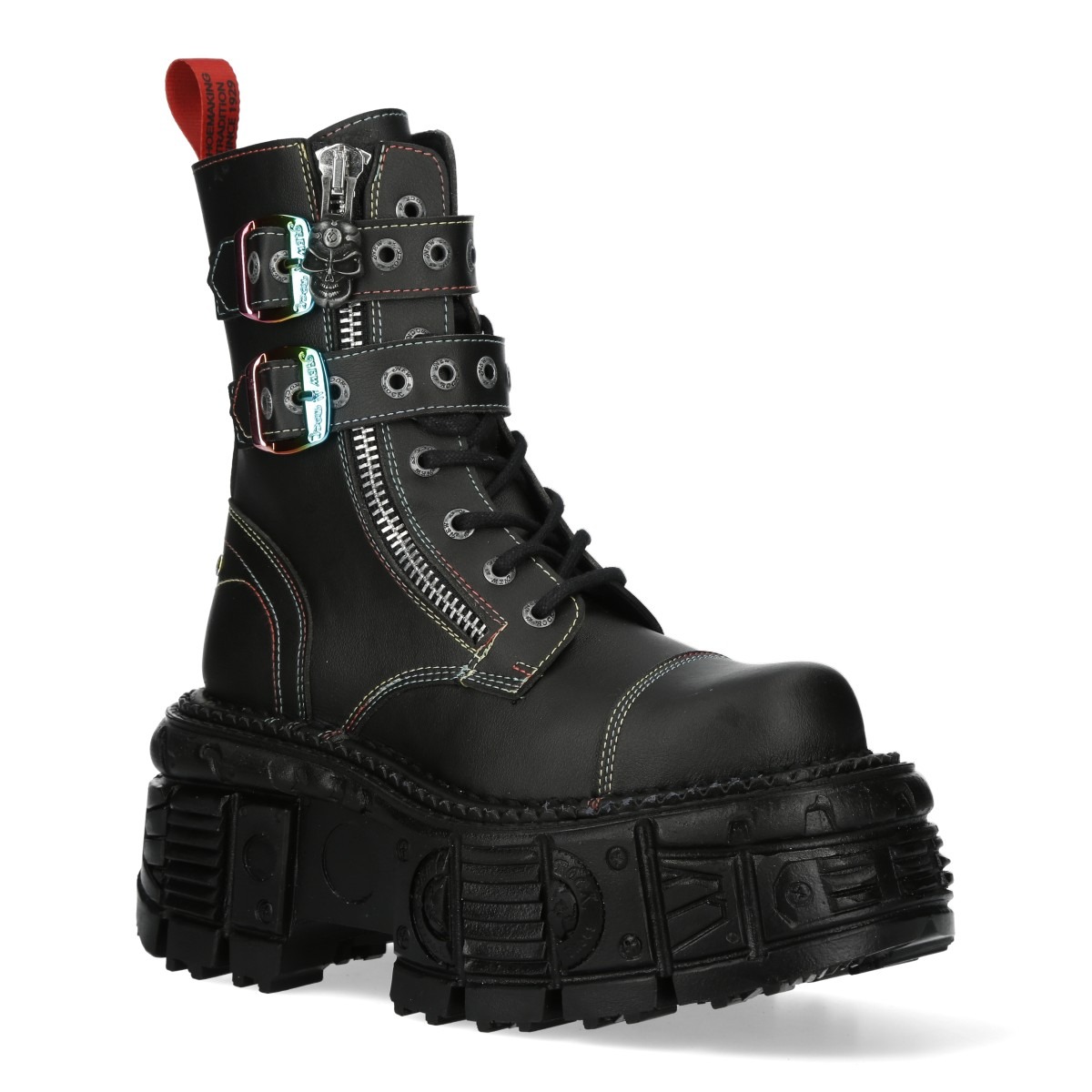 取り寄せ]M-MET036-V5 / 厚底ブーツ / ビーガンレザー【NEW ROCK