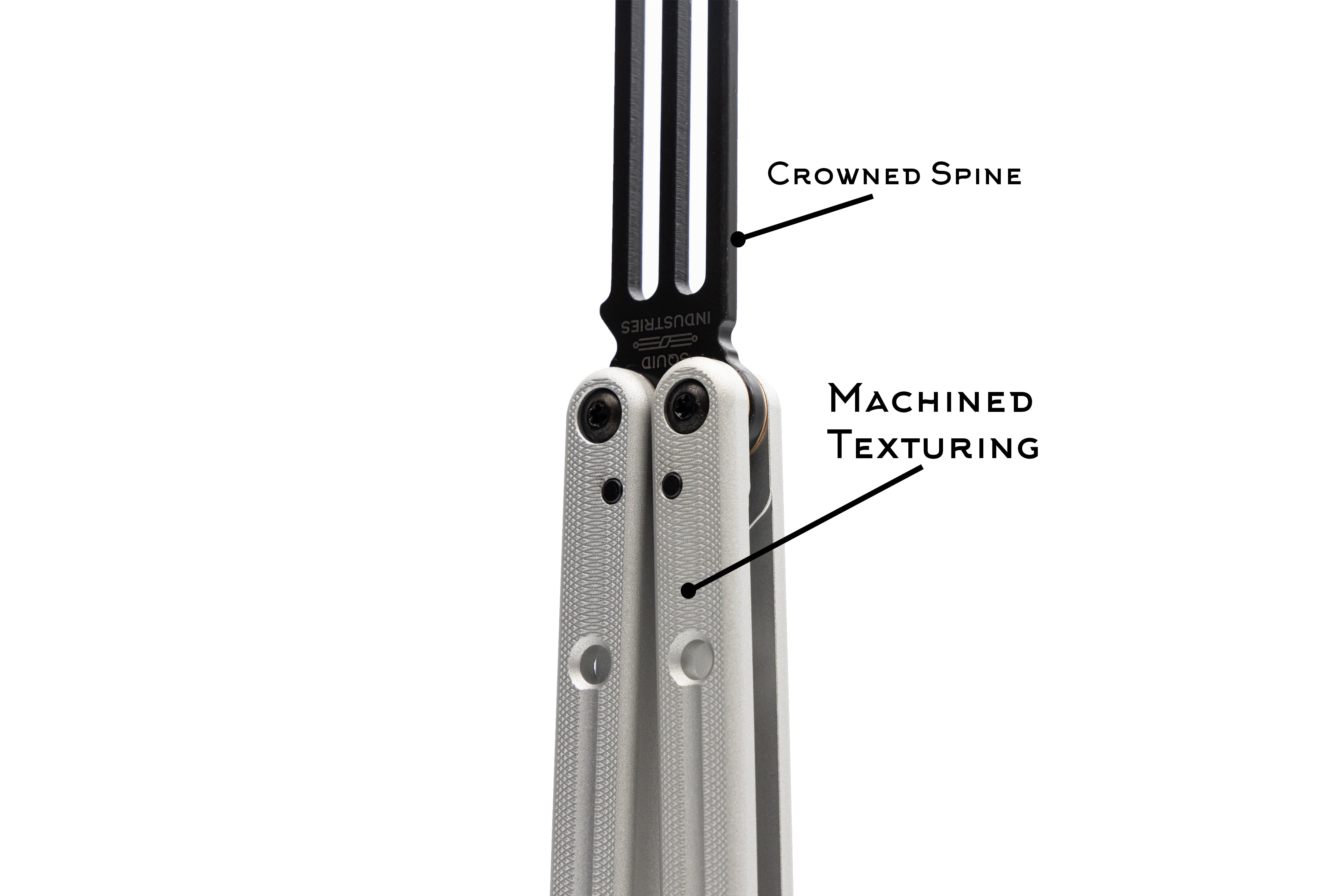 squid Industries Squidtrainer V4バタフライナイフ Inked