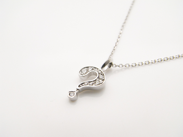 NATURAL QUESTION NECKLACE/SV/GARDEL（ガーデル） - DEFI - シルバー