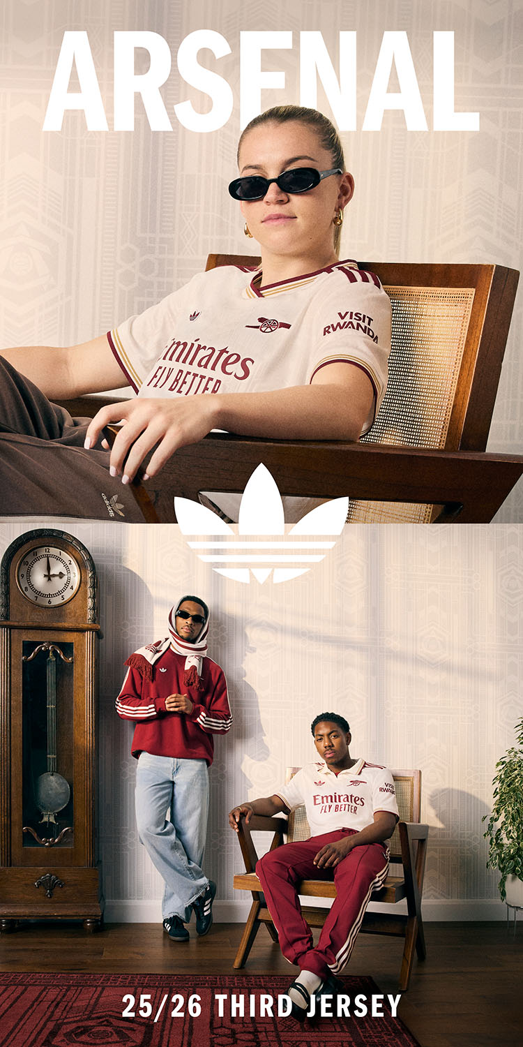 アーセナル 25/26 ユニフォーム | adidas football official