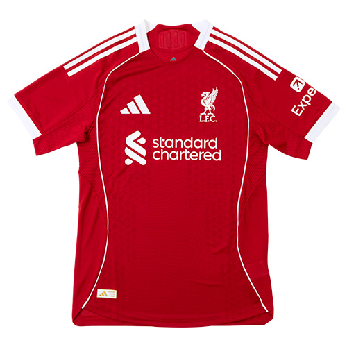 25-26 リヴァプール HOME オーセンティックユニフォーム／サッカー