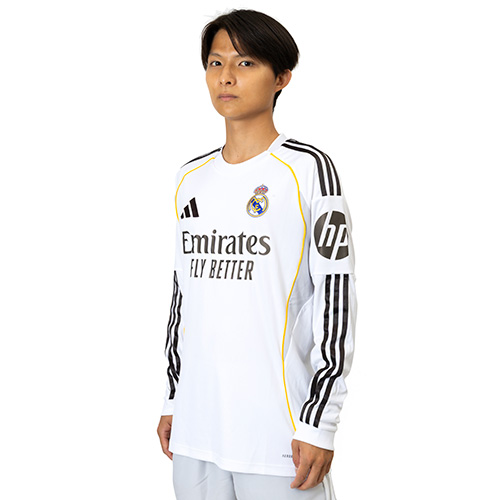 25-26 レアル・マドリード HOME 長袖ユニフォーム／サッカーショップKAMO