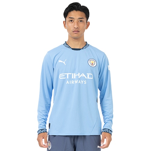 24-25 マンチェスター・シティ HOME 長袖ユニフォーム／サッカー