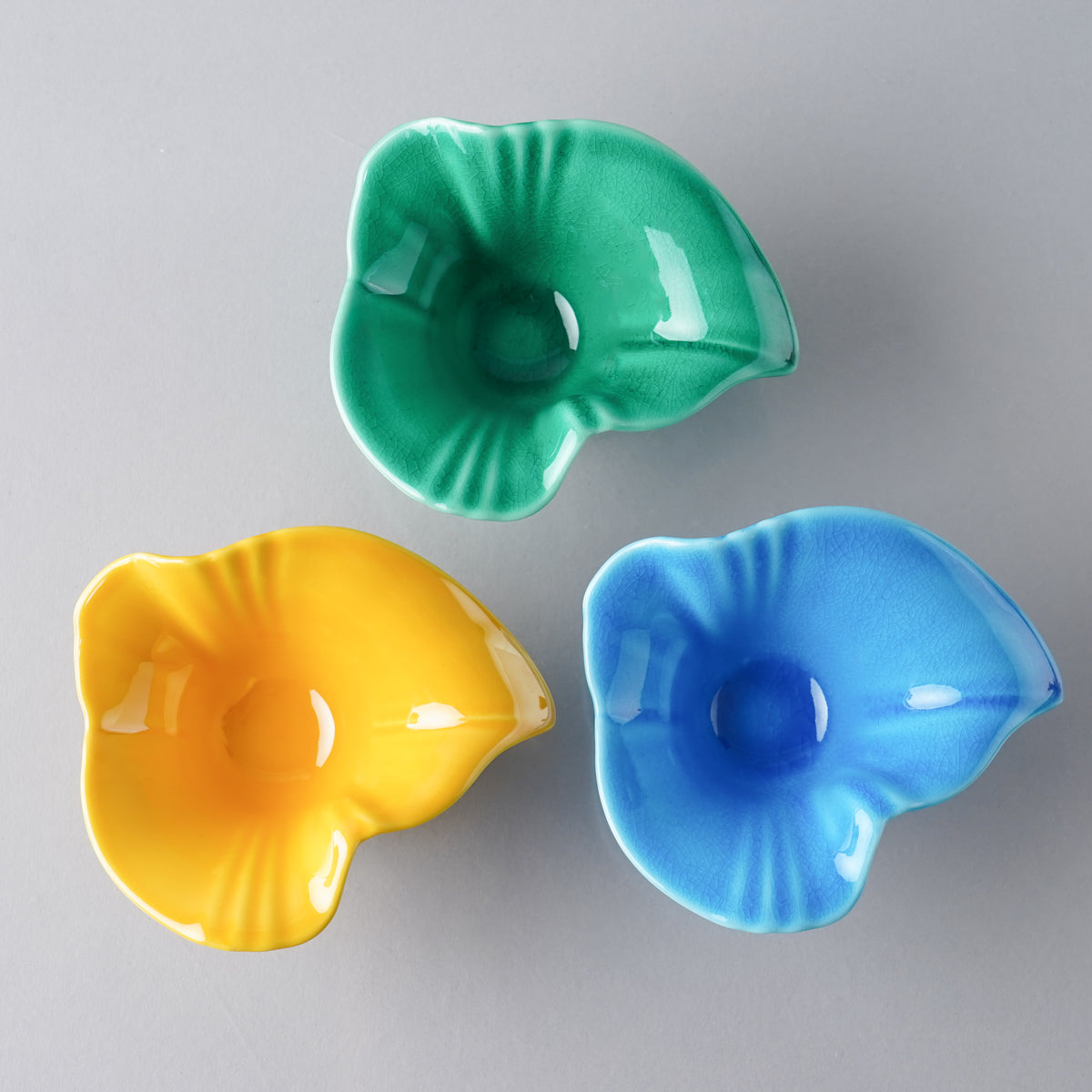 有田焼 交趾 花型小鉢 10cm 徳幸窯の通販｜Studio1156 – 【公式