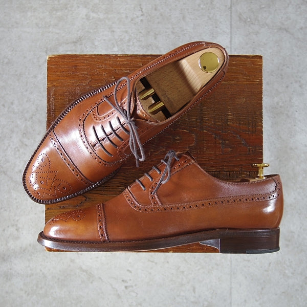 中古)ステファノ・ベーメル/セミブローグ☆n632 | 高級中古革靴の買取