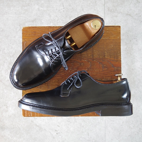 中古)オールデン 9901 コードバン プレーントゥ バリーラスト 黒☆n806