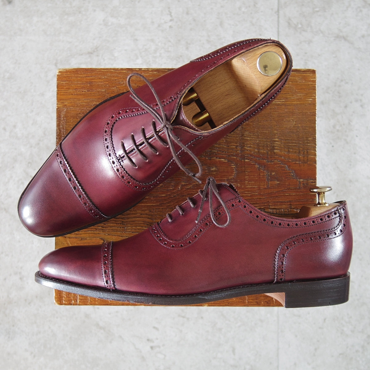 中古)チーニー FENCHURCH フェンチャーチ クォーターブローグ 11028