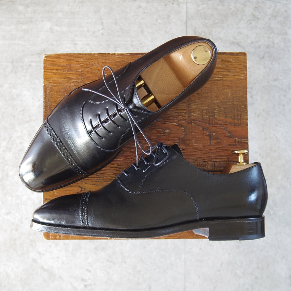 VASS/ヴァーシュ SIZE 41【ストレートチップ/黒】 | 高級中古革靴の