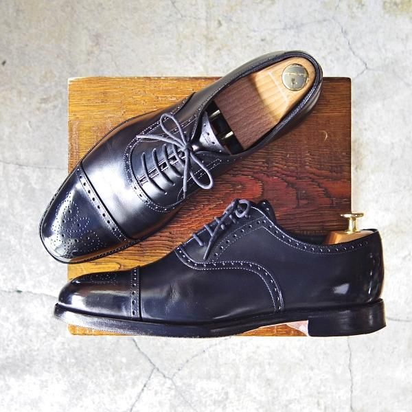 極上☆(英)グレンソン 8F【最上級☆G-ZEROライン/セミブローグ】カーフ